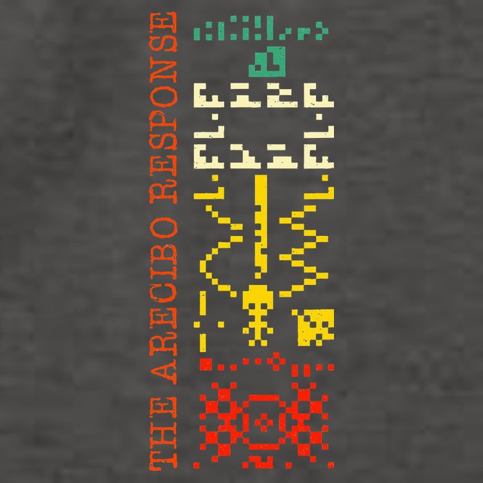 The Arecibo Response Chilbolton Crop Circle Alien Reply Vector Backpack