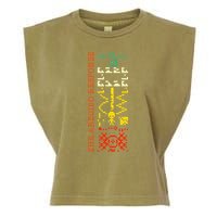 The Arecibo Response Chilbolton Crop Circle Alien Reply Garment-Dyed Women's Muscle Tee