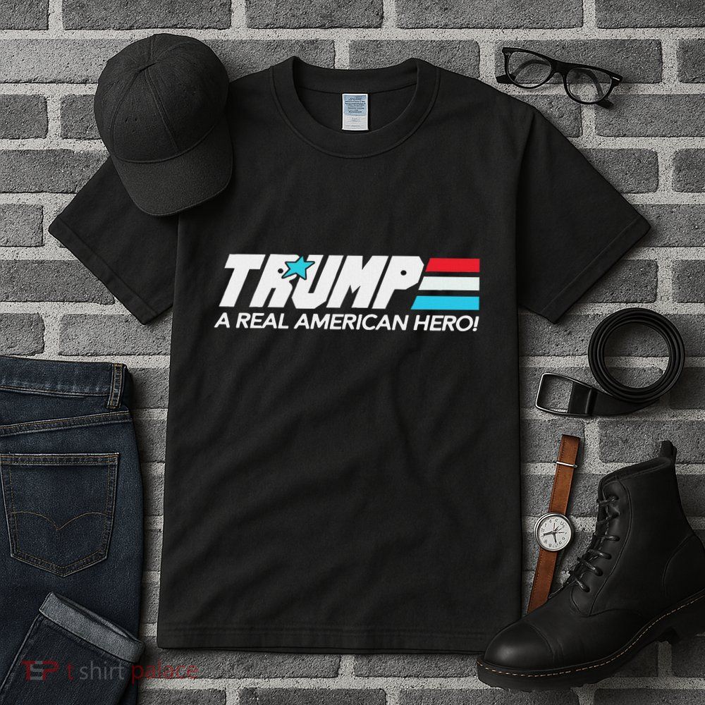 Trump A Real American Hero Tall T-Shirt