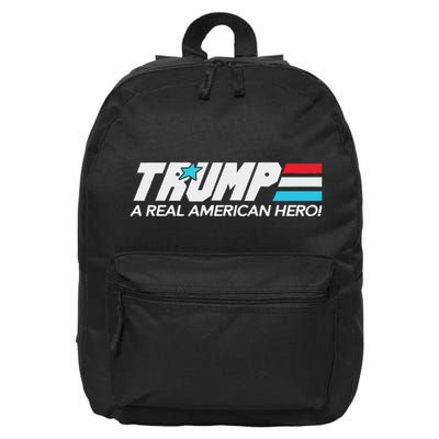 Trump A Real American Hero 16 in Basic Backpack