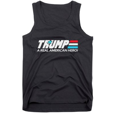 Trump A Real American Hero Tank Top