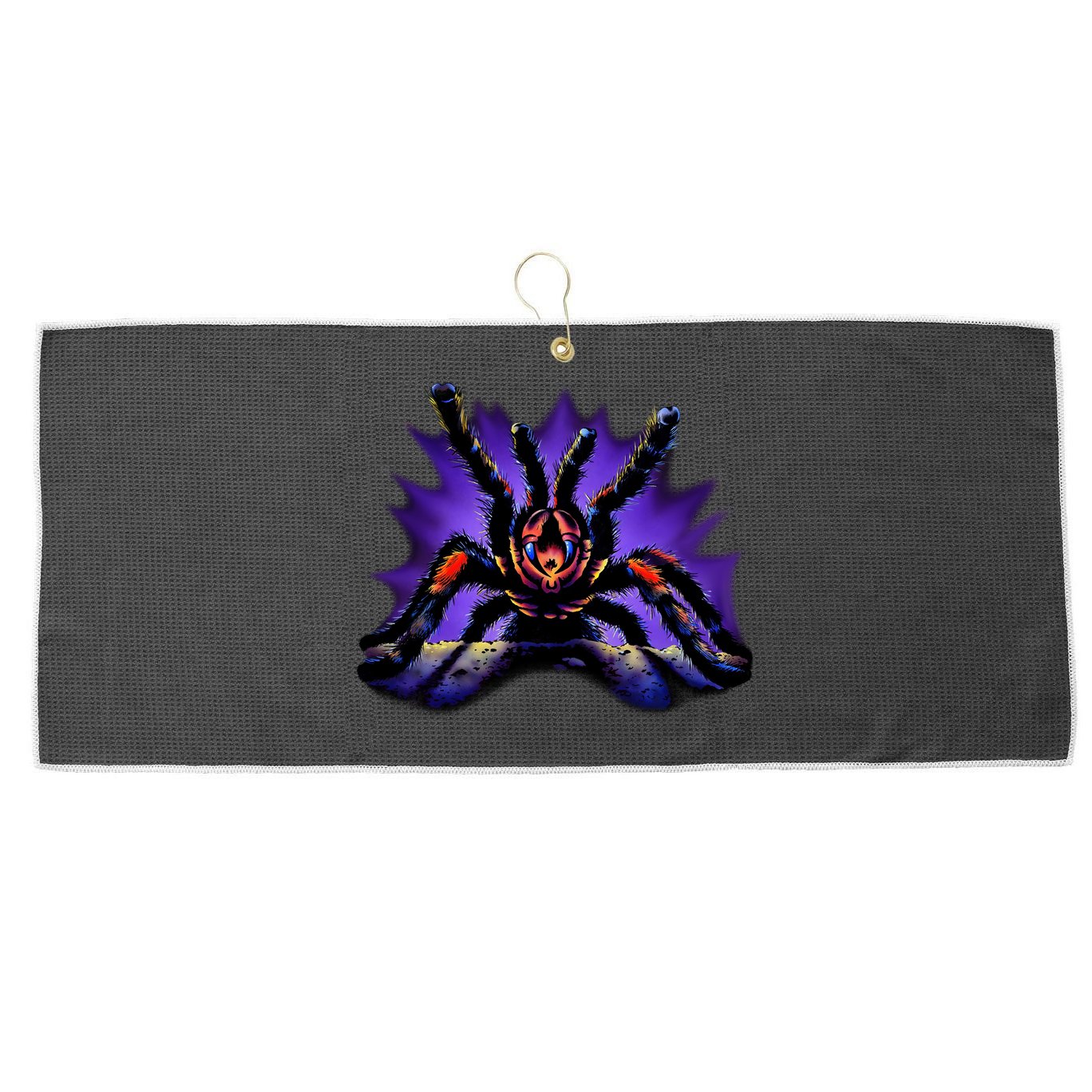 Tarantula Large Microfiber Waffle Golf Towel