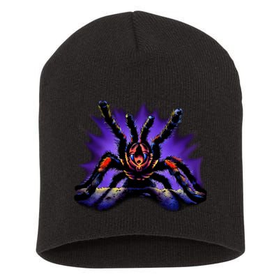 Tarantula Short Acrylic Beanie