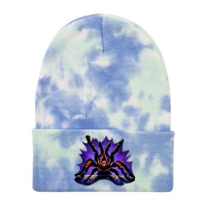 Tarantula Tie Dye 12in Knit Beanie