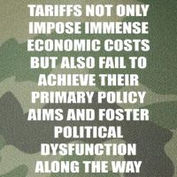 Tariffs Foster Political Dysfunction Legacy Tie Dye Trucker Hat