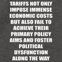 Tariffs Foster Political Dysfunction Vector Backpack