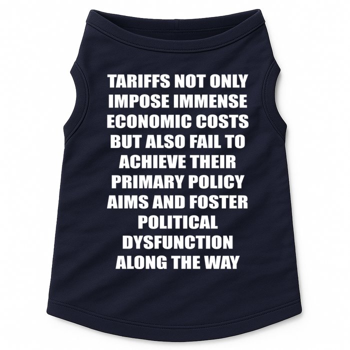 Tariffs Foster Political Dysfunction Doggie Tank