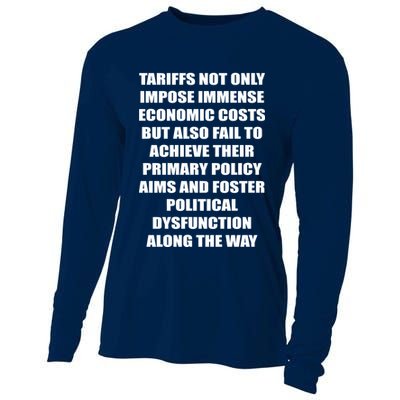 Tariffs Foster Political Dysfunction Cooling Performance Long Sleeve Crew
