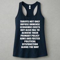 Tariffs Foster Political Dysfunction Womens Tank Top