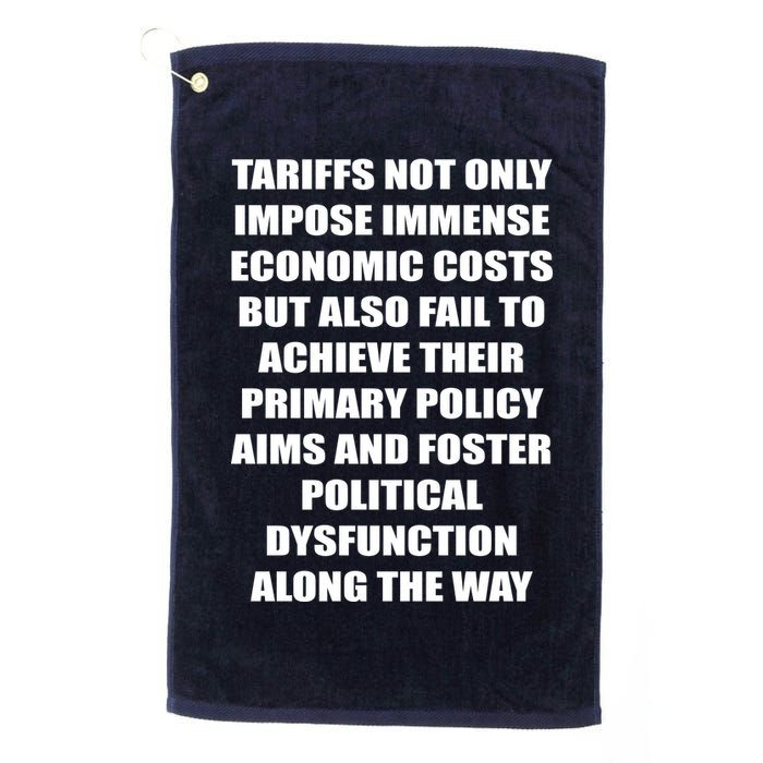 Tariffs Foster Political Dysfunction Golf Towel