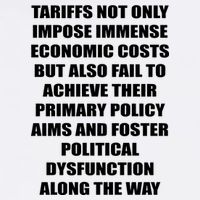 Tariffs Foster Political Dysfunction Garment-Dyed Sweatshirt