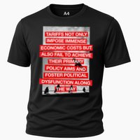 Tariffs Foster Political Dysfunction Trump  Cooling Performance Crew T-Shirt