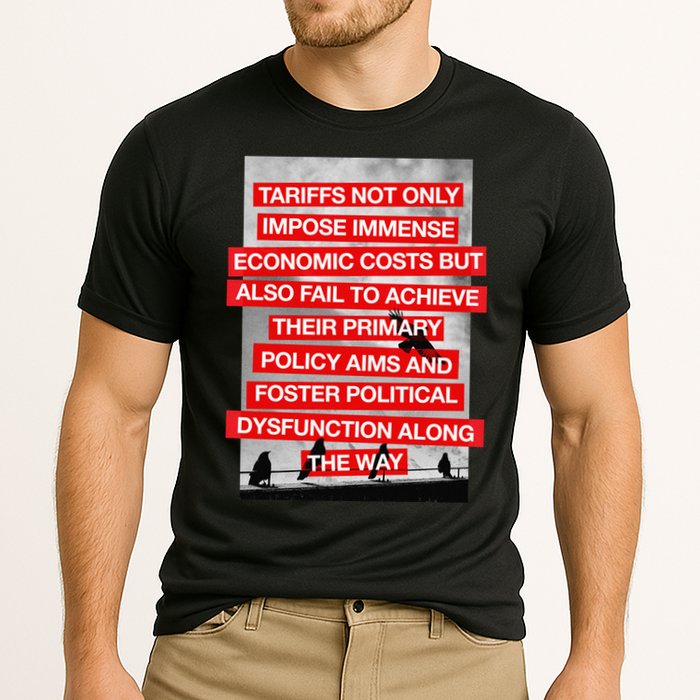 Tariffs Foster Political Dysfunction Trump  Cooling Performance Crew T-Shirt