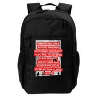 Tariffs Foster Political Dysfunction Trump  Backpack