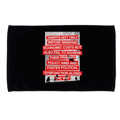 Tariffs Foster Political Dysfunction Trump  Microfiber Hand Towel