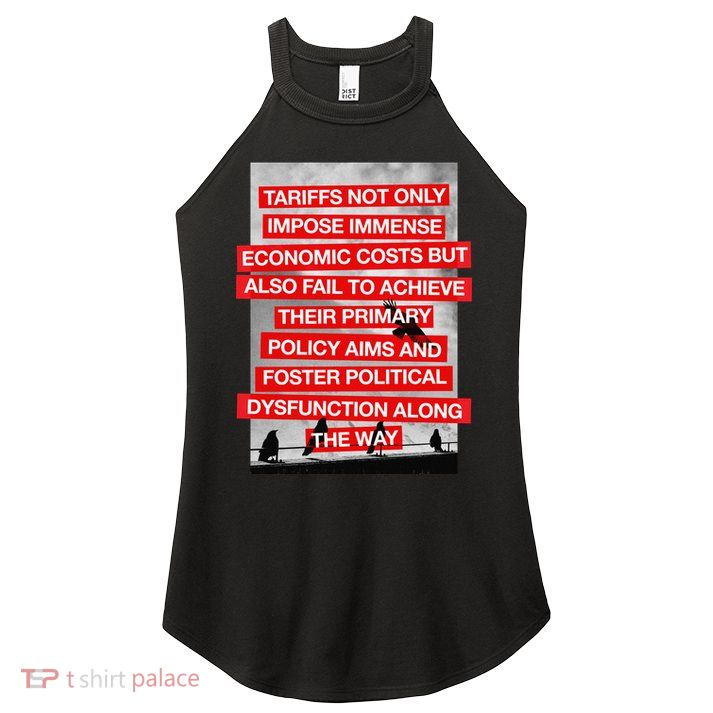 Tariffs Foster Political Dysfunction Trump  Women's Perfect Tri Rocker Tank