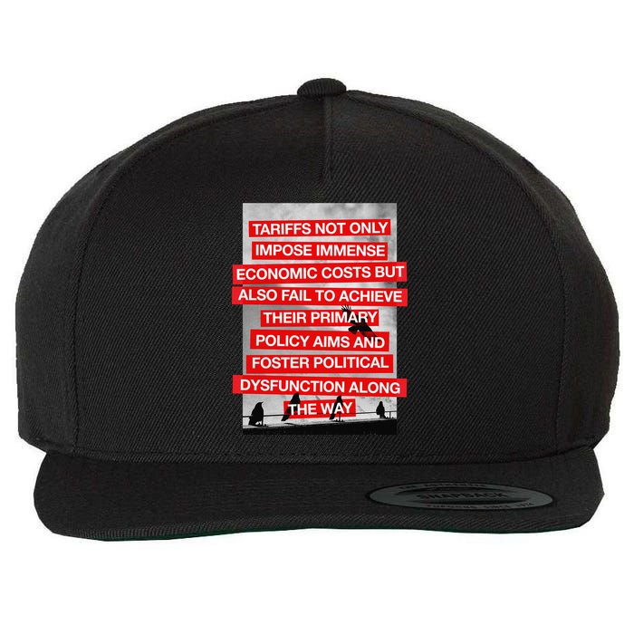 Tariffs Foster Political Dysfunction Trump  Wool Snapback Cap