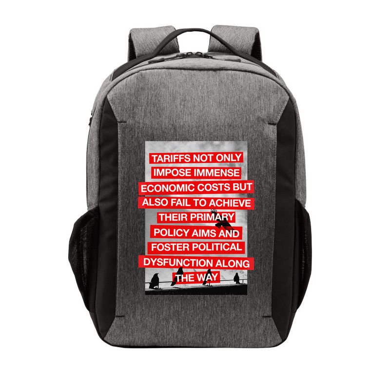 Tariffs Foster Political Dysfunction Trump  Vector Backpack