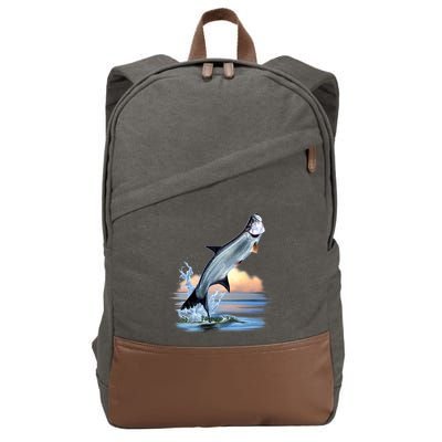 Tarpon Leap Cotton Canvas Backpack