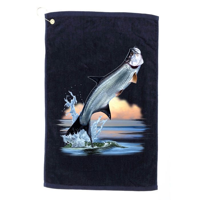 Tarpon Leap Golf Towel