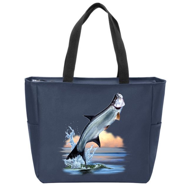 Tarpon Leap Zip Tote Bag