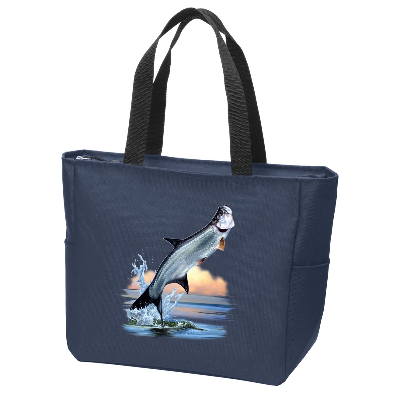 Tarpon Leap Zip Tote Bag