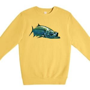 Tarpon Swimming Premium Crewneck Sweatshirt