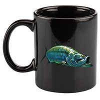 Tarpon Swimming 11oz C Handle Ceramic Mug