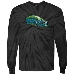 Tarpon Swimming Tie-Dye Long Sleeve Shirt