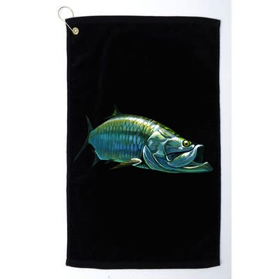 Tarpon Swimming Golf Towel