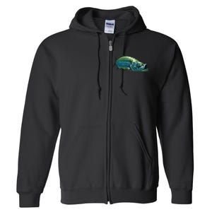 Tarpon Swimming Full Zip Hoodie