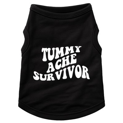 Tummy Ache Survivor Retro Doggie Tank