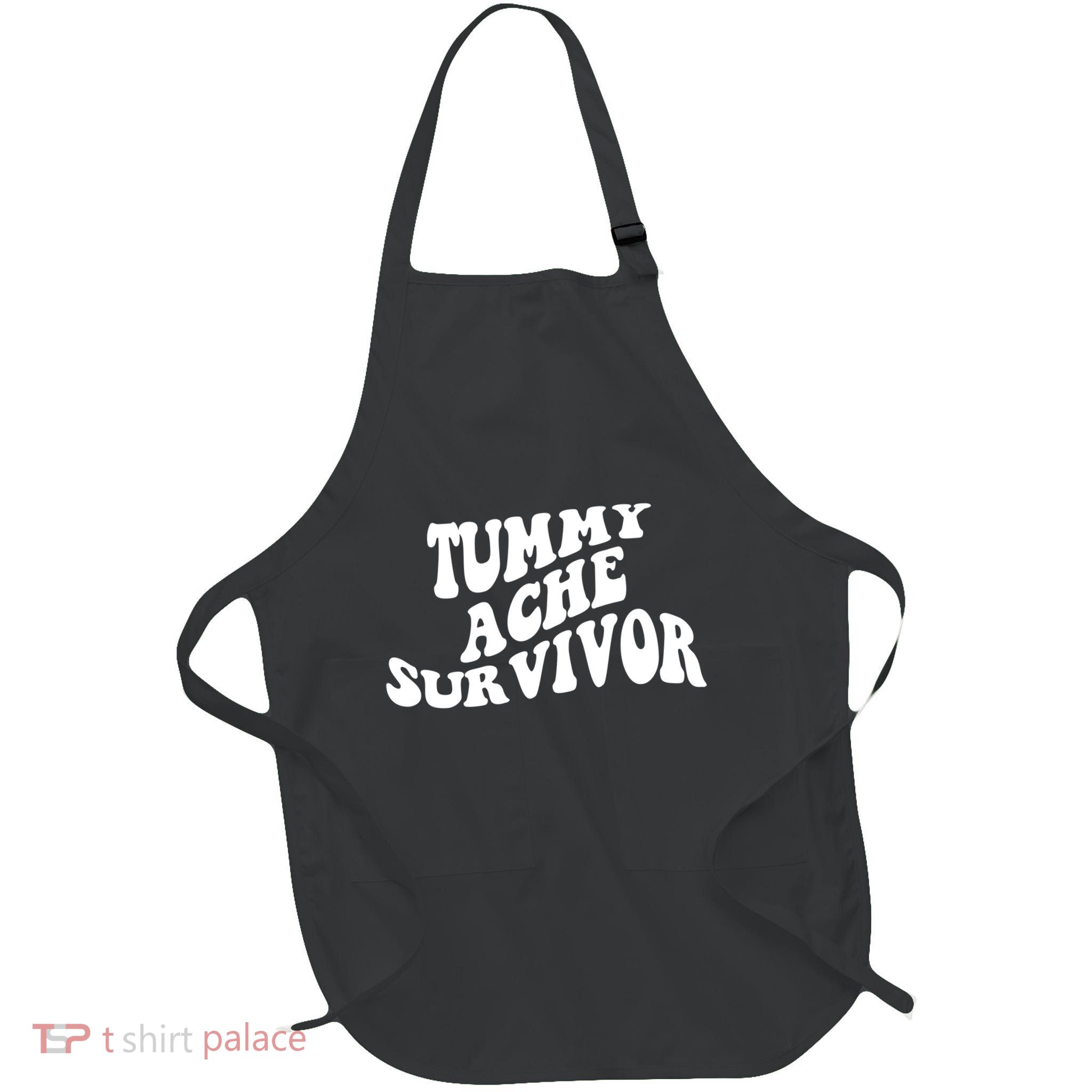 Tummy Ache Survivor Retro Apron