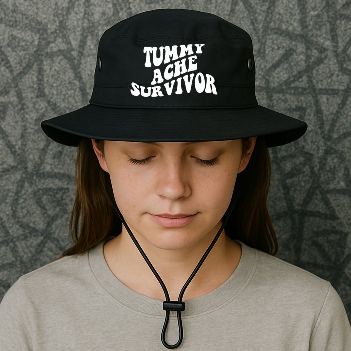 Tummy Ache Survivor Retro Bucket Hat