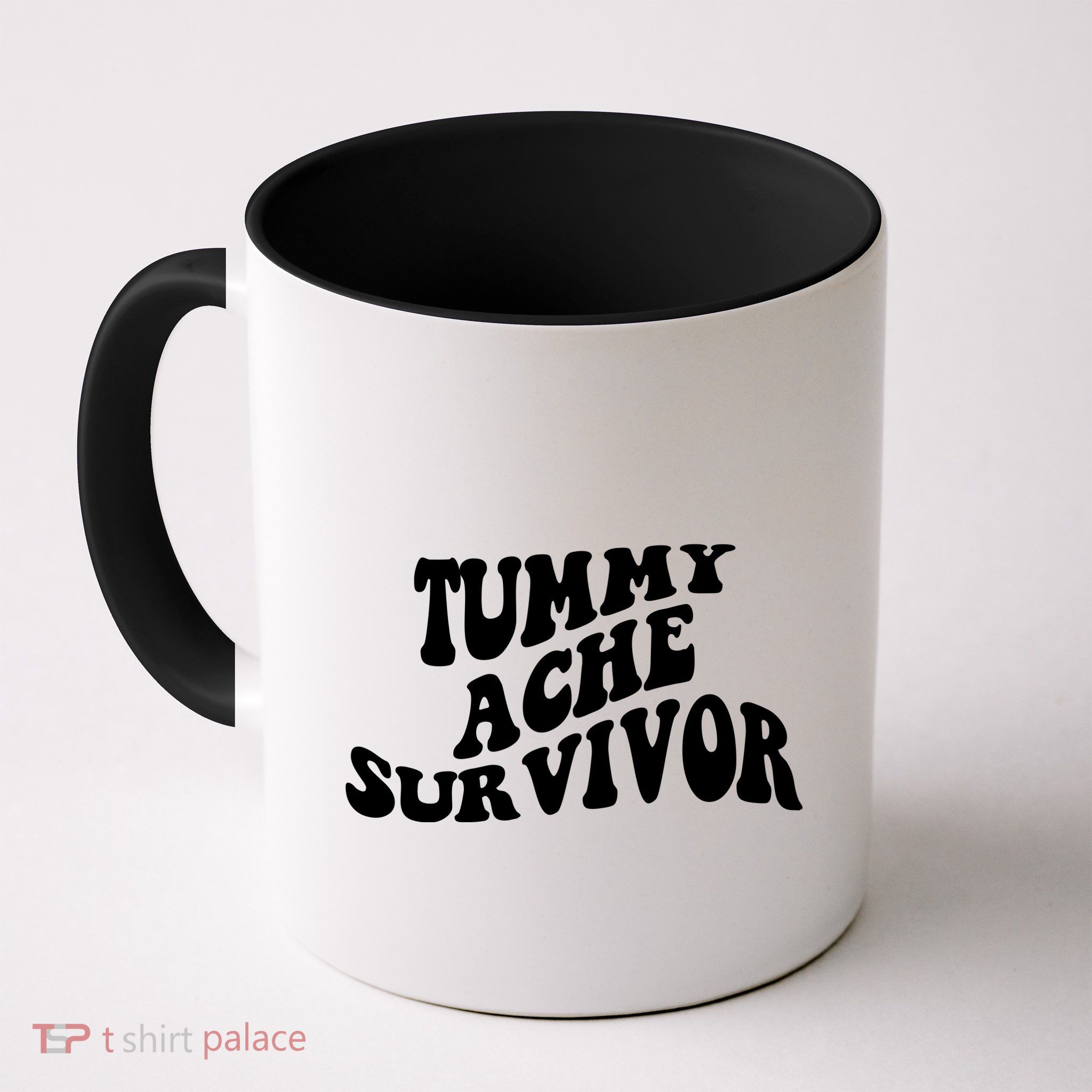 Tummy Ache Survivor Retro Mug