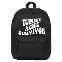 Tummy Ache Survivor Retro 16 in Basic Backpack
