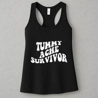 Tummy Ache Survivor Retro Womens Tank Top