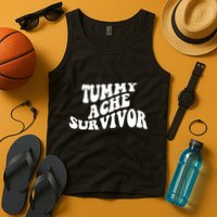 Tummy Ache Survivor Retro Tank Top