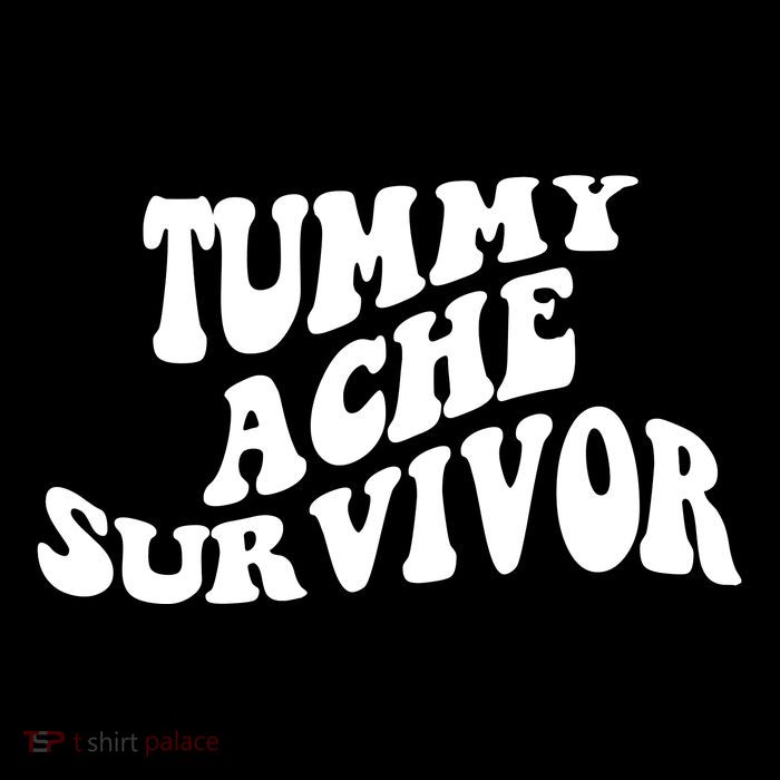 Tummy Ache Survivor Retro Visor