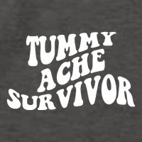 Tummy Ache Survivor Retro Vector Backpack