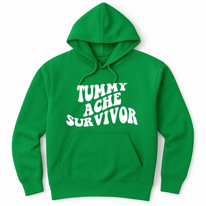 Tummy Ache Survivor Retro Hoodie