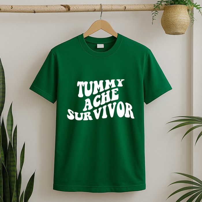 Tummy Ache Survivor Retro T-Shirt