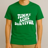 Tummy Ache Survivor Retro T-Shirt