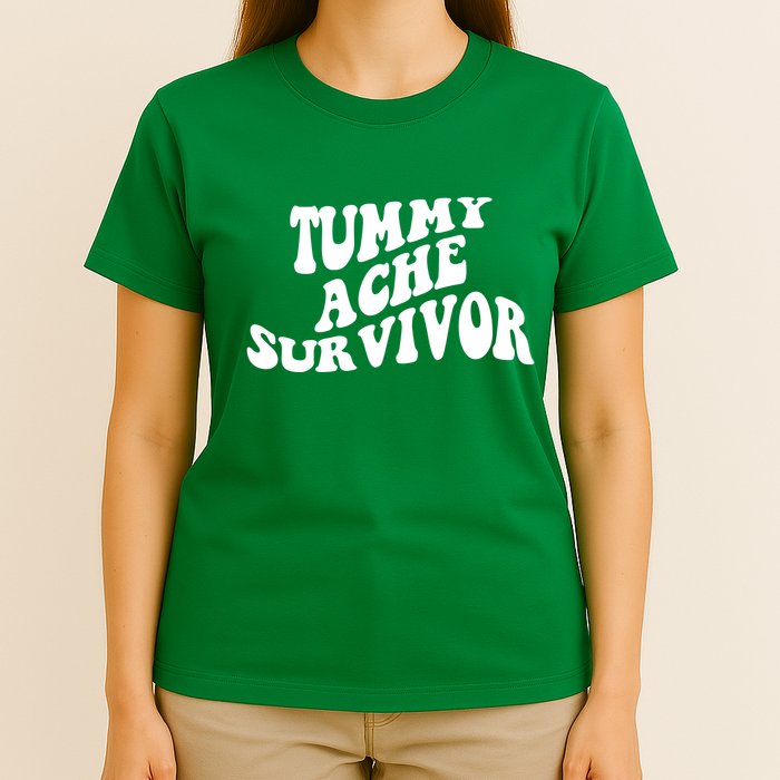 Tummy Ache Survivor Retro T-Shirt