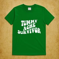 Tummy Ache Survivor Retro T-Shirt