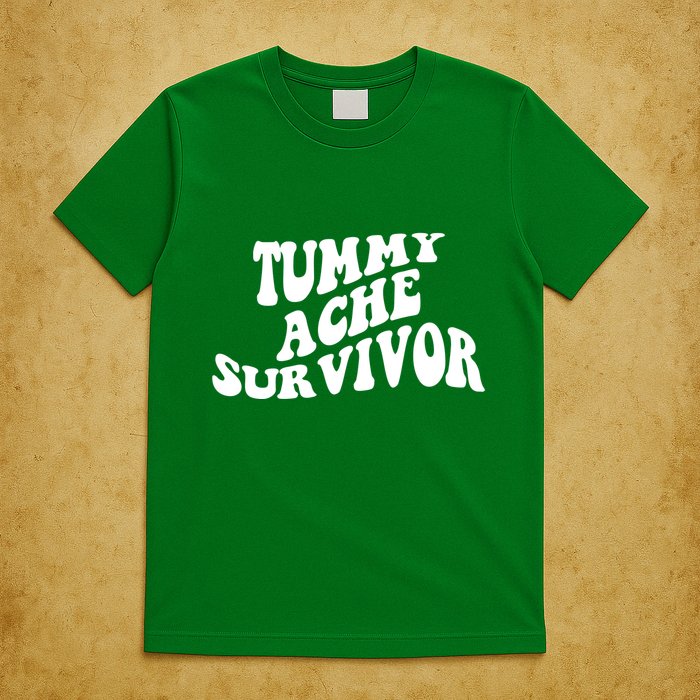 Tummy Ache Survivor Retro T-Shirt