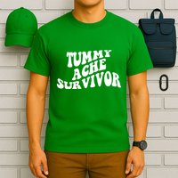Tummy Ache Survivor Retro T-Shirt