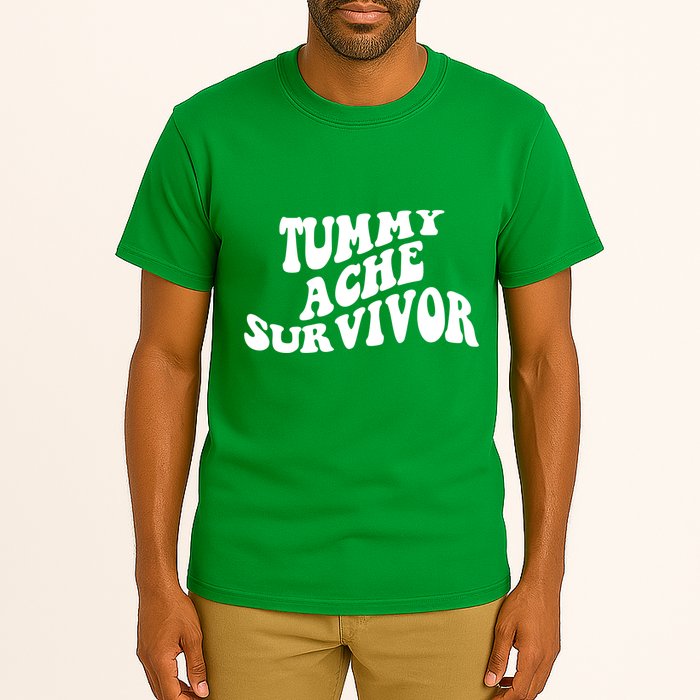 Tummy Ache Survivor Retro Tall T-Shirt