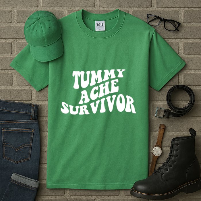 Tummy Ache Survivor Retro Tall T-Shirt