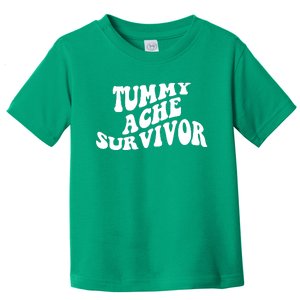 Tummy Ache Survivor Retro Toddler T-Shirt